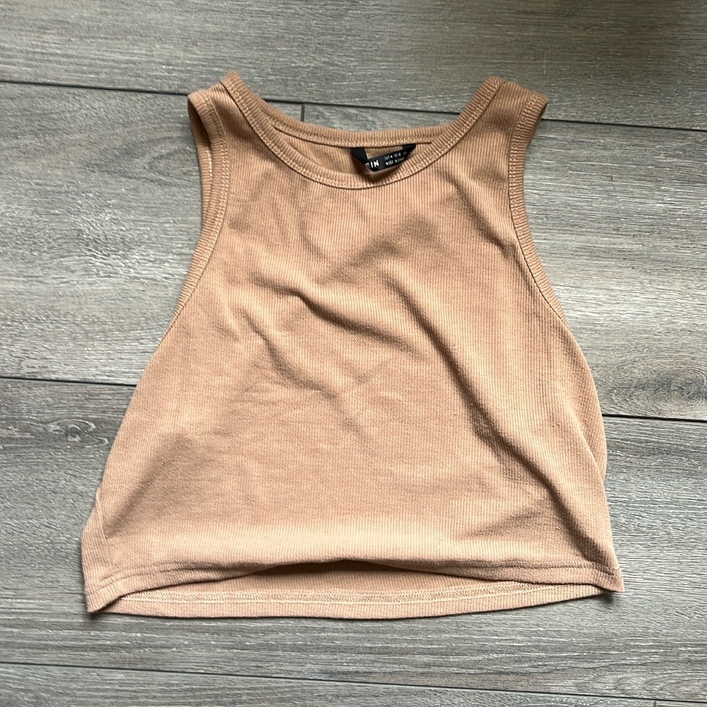 MM240 SHEIN ribbed crop top